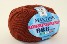 Пряжа BBB MARTINE (Цвет: 8772 темный терракот)