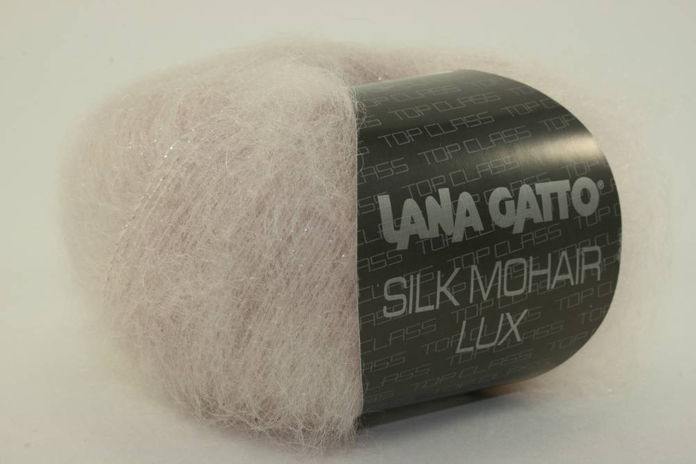 Пряжа Lana Gatto SILK MOHAIR LUX (Цвет: 6039 светло-бежевый)