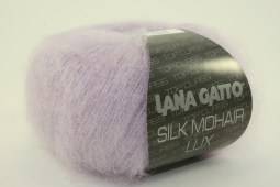 Пряжа Lana Gatto SILK MOHAIR LUX (Цвет: 7258 светло-сиреневый)