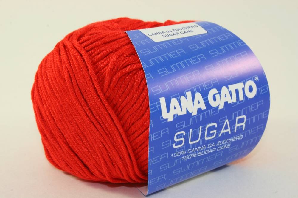 Пряжа Lana Gatto SUGAR (Цвет: 7659 алый)