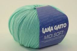 Пряжа Lana Gatto MIDI SOFT (Цвет: 7282 мята)