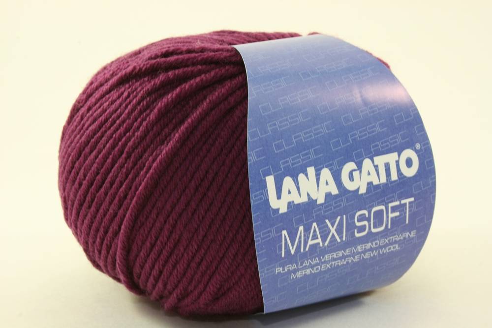 Пряжа Lana Gatto MAXI SOFT (Цвет: 19005 т.фуксия)