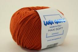 Пряжа Lana Gatto MAXI SOFT (Цвет: 8433 рыжий)