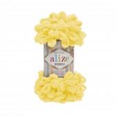 Пряжа Alize PUFFY (Цвет: 216 желтый)