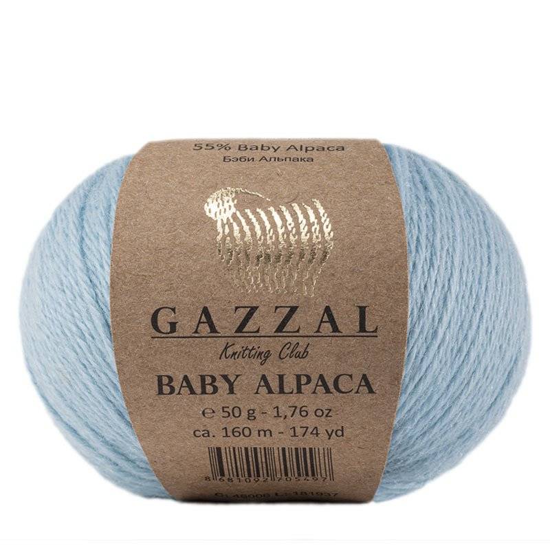 Пряжа Gazzal BABY ALPACA