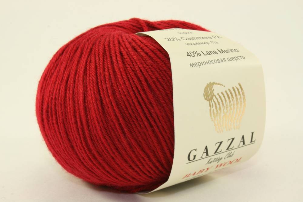 Пряжа Gazzal BABY WOOL