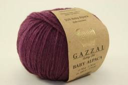 Пряжа Gazzal BABY ALPACA (Цвет: 46009 темная фуксия)