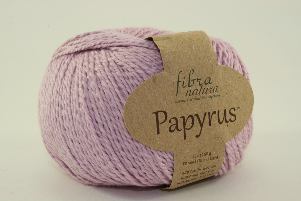 Пряжа Fibra natura PAPYRUS (Цвет: 229-09 нежная сирень)