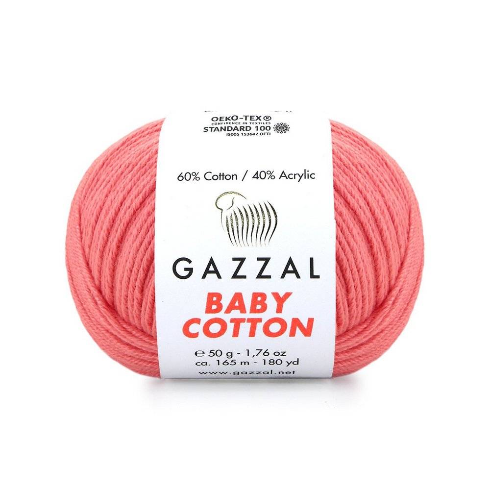 Пряжа Gazzal BABY COTTON