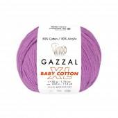 Пряжа Gazzal BABY COTTON XL (Цвет: 3414 цикламен)