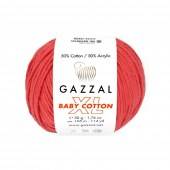 Пряжа Gazzal BABY COTTON XL (Цвет: 3418 коралл)