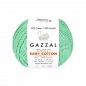 Пряжа Gazzal BABY COTTON XL (Цвет: 3425 светлая мята)