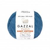 Пряжа Gazzal BABY COTTON XL (Цвет: 3431 джинсовый)