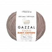 Пряжа Gazzal BABY COTTON XL (Цвет: 3434 какао)