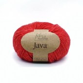 Пряжа Fibra natura JAVA (Цвет: 228-09 красный)