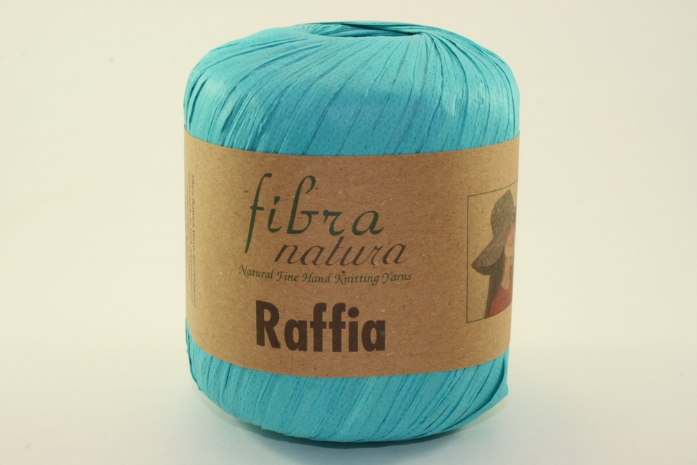 Пряжа Fibra natura RAFFIA (Цвет: 116-09 бирюза)