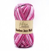 Пряжа Fibra Natura BAMBOO JAZZ MULTI (Цвет: 308 розово-малиновый)