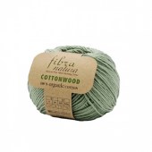 Пряжа Fibra Natura COTTONWOOD (Цвет: 41119 нежно-зеленый)