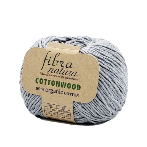 Пряжа Fibra Natura COTTONWOOD (Цвет: 41134 светло-серый)