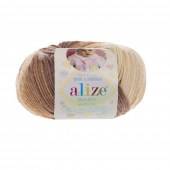 Пряжа Alize BABY WOOL BATIK (Цвет: 3050 молочно-бежевый)