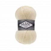 Пряжа Alize SUPERLANA MAXI (Цвет: 599 слоновая кость)
