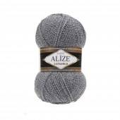 Пряжа Alize LANAGOLD (Цвет: 651 св.серое мулине)
