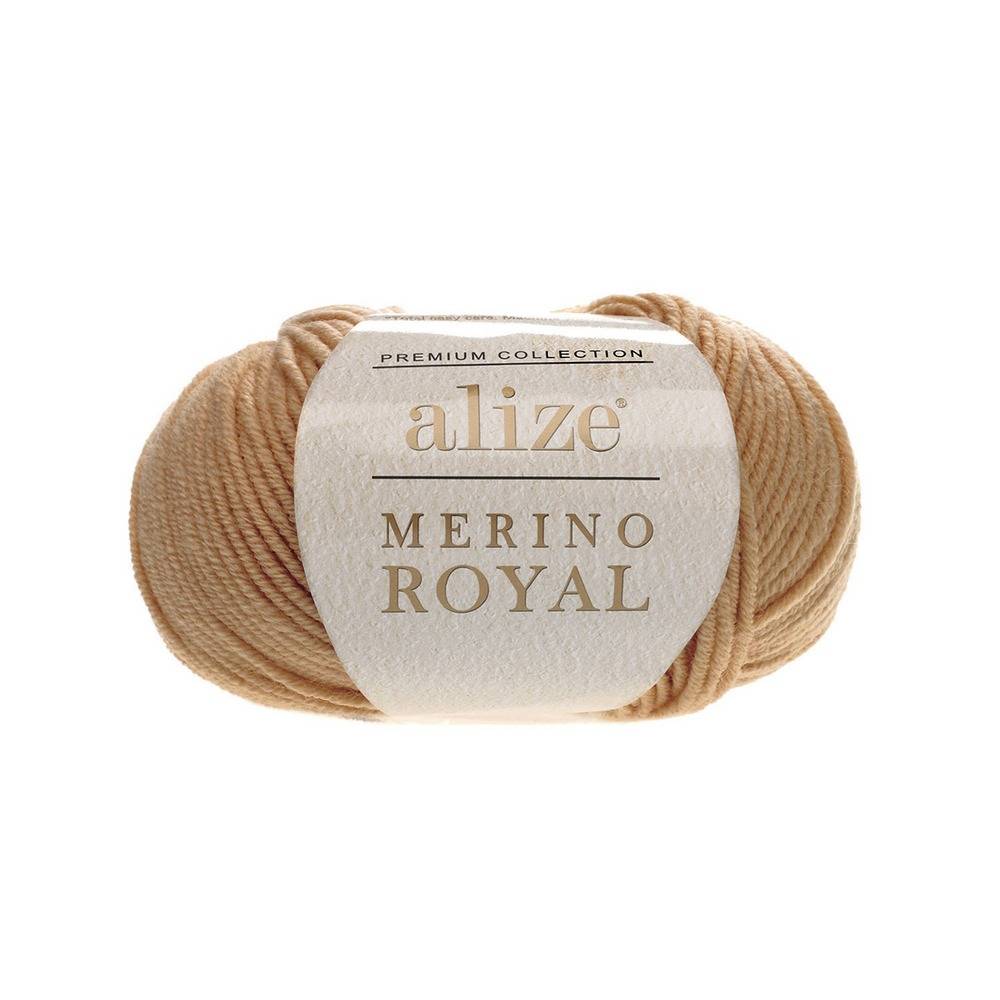 Пряжа Alize MERINO ROYAL (Цвет: 97 каштановый)