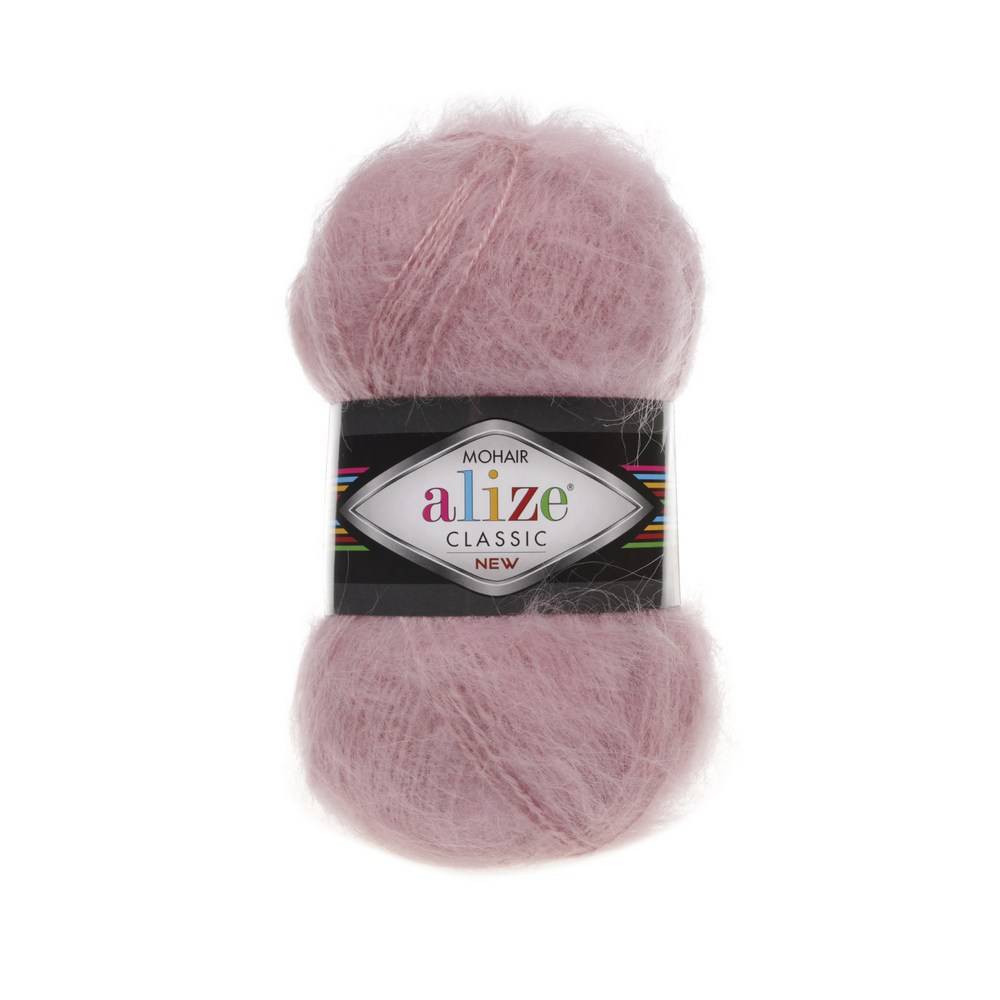 Пряжа Alize MOHAIR CLASSIC (Цвет: 161 пудра)