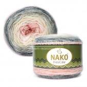 Пряжа Nako PERU COLOR (Цвет: 32183 серо-розовый)