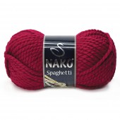 Пряжа Nako SPAGHETTI (Цвет: 3630 вишня)