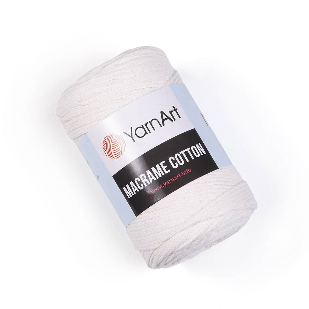 Пряжа Yarn Art MACRAME COTTON (Цвет: 752 экрю)