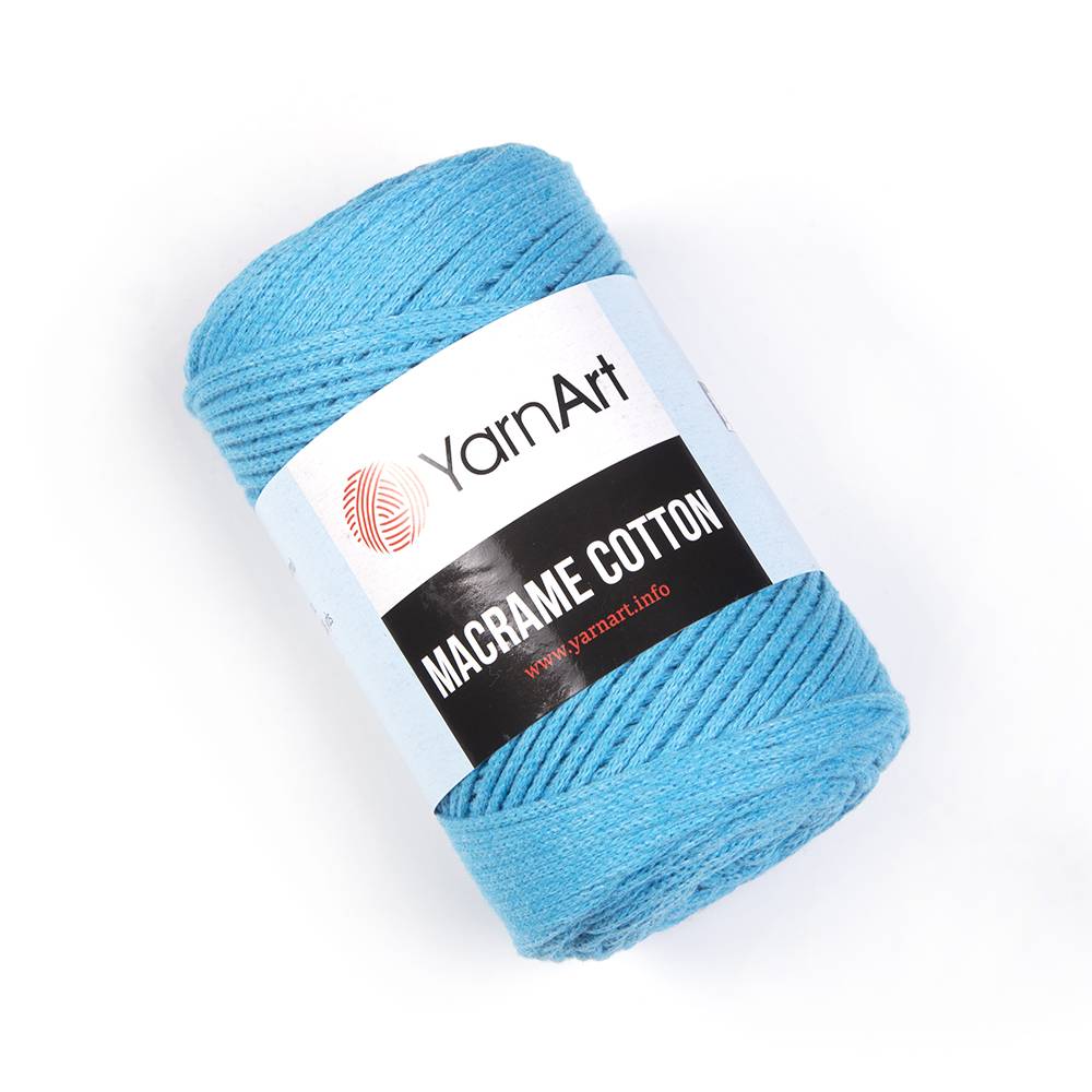 Пряжа Yarn Art MACRAME COTTON (Цвет: 763 бирюза)