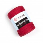 Пряжа Yarn Art MACRAME COTTON (Цвет: 773 красный)