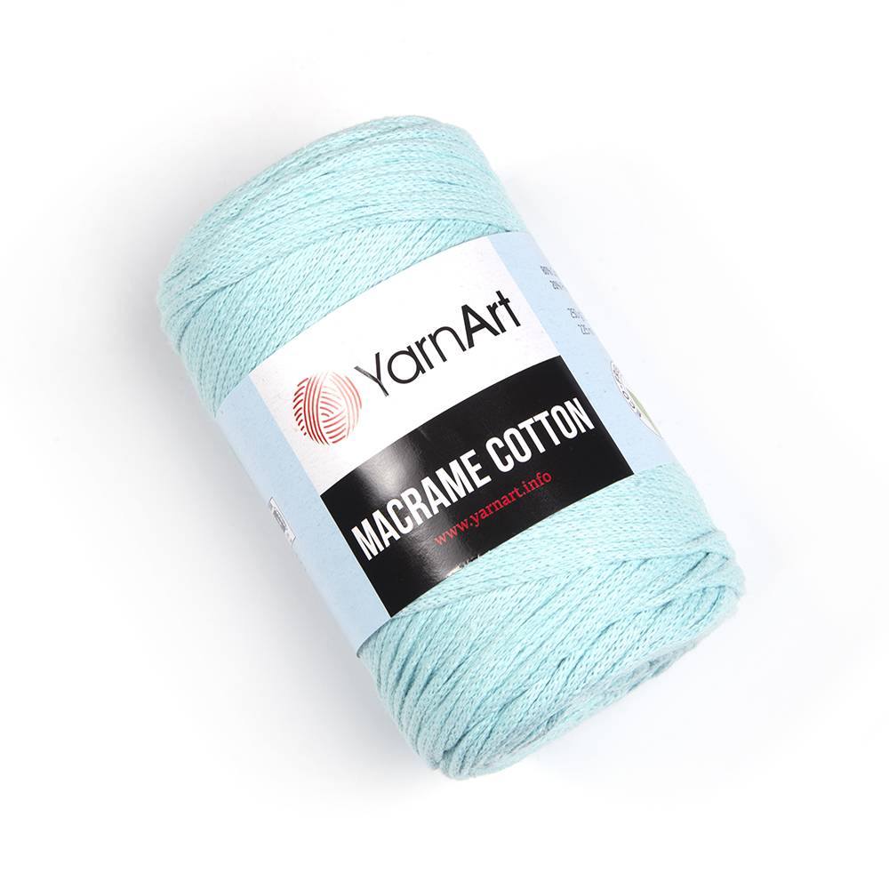 Пряжа Yarn Art MACRAME COTTON (Цвет: 775 мята)