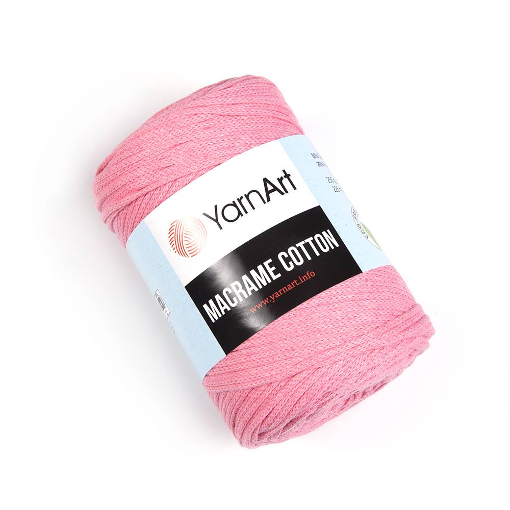 Пряжа Yarn Art MACRAME COTTON (Цвет: 779 ярко-розовый)