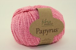 Пряжа Fibra natura PAPYRUS (Цвет: 229-07 ярко-розовый)
