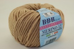 Пряжа BBB MERINO 12 (Цвет: 2001 бежевый)