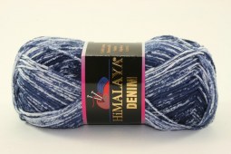 Пряжа Himalaya DENIM (Цвет: 115-04 т.синий)