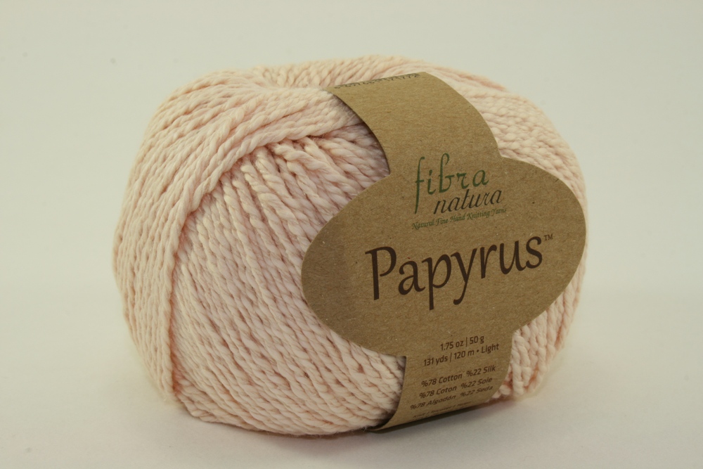 Пряжа Fibra natura PAPYRUS (Цвет: 229-04 св.персик)