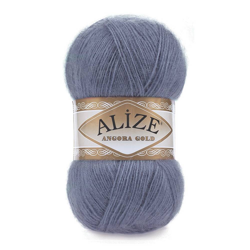 Пряжа Alize ANGORA GOLD (Цвет: 203 джинс меланж)