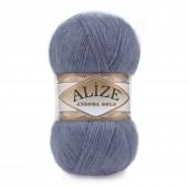 Пряжа Alize ANGORA GOLD (Цвет: 203 джинс меланж)