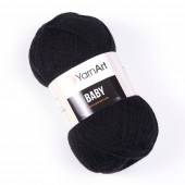 Пряжа Yarn Art BABY (Цвет: 585 черный)