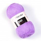 Пряжа Yarn Art BABY (Цвет: 9560 сирень)