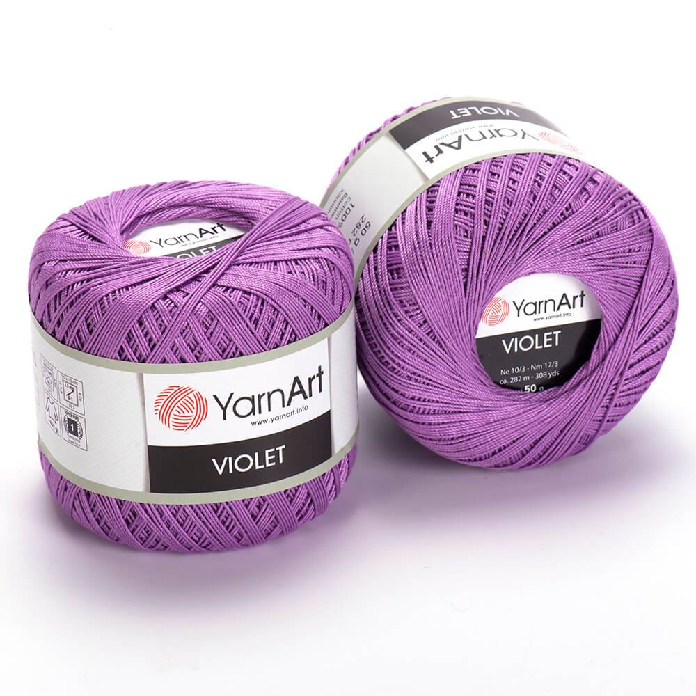 Пряжа Yarn Art VIOLET (Цвет: 6309 сиреневый)