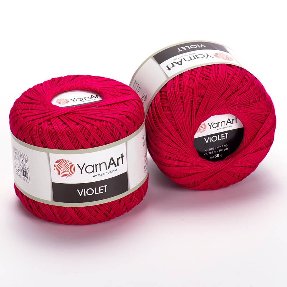 Пряжа Yarn Art VIOLET (Цвет: 6358 малина)