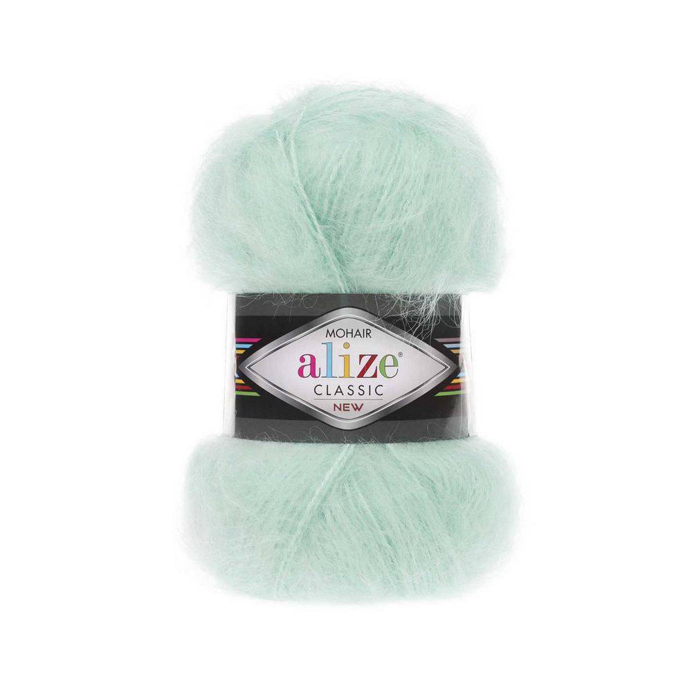 Пряжа Alize MOHAIR CLASSIC (Цвет: 522 мята)