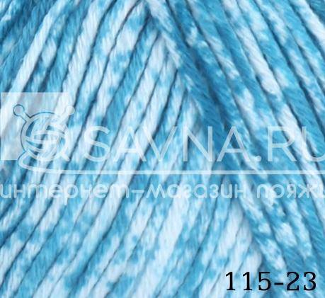 Пряжа Himalaya DENIM (Цвет: 115-23 морская волна)