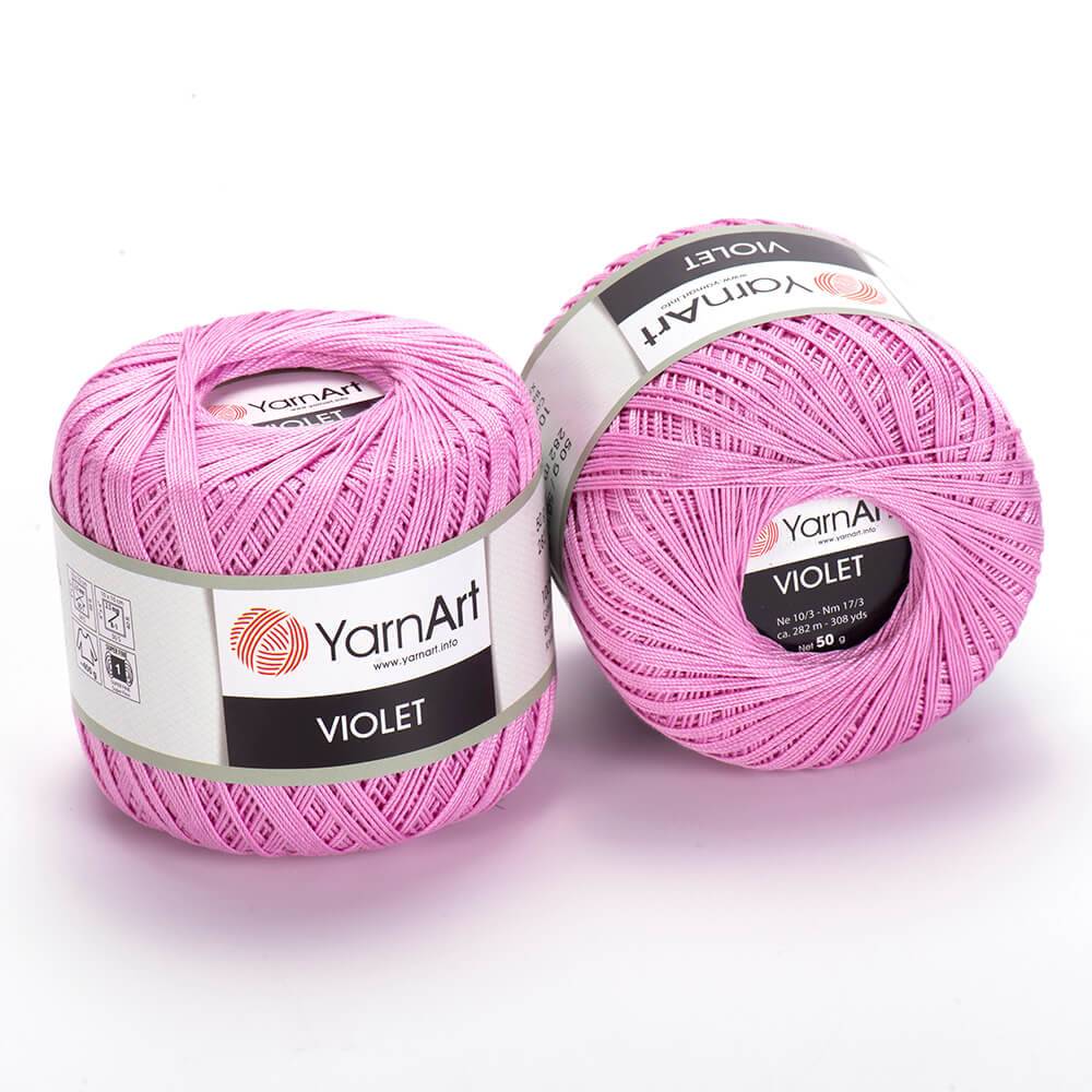 Пряжа Yarn Art VIOLET (Цвет: 0319 розовая сирень)