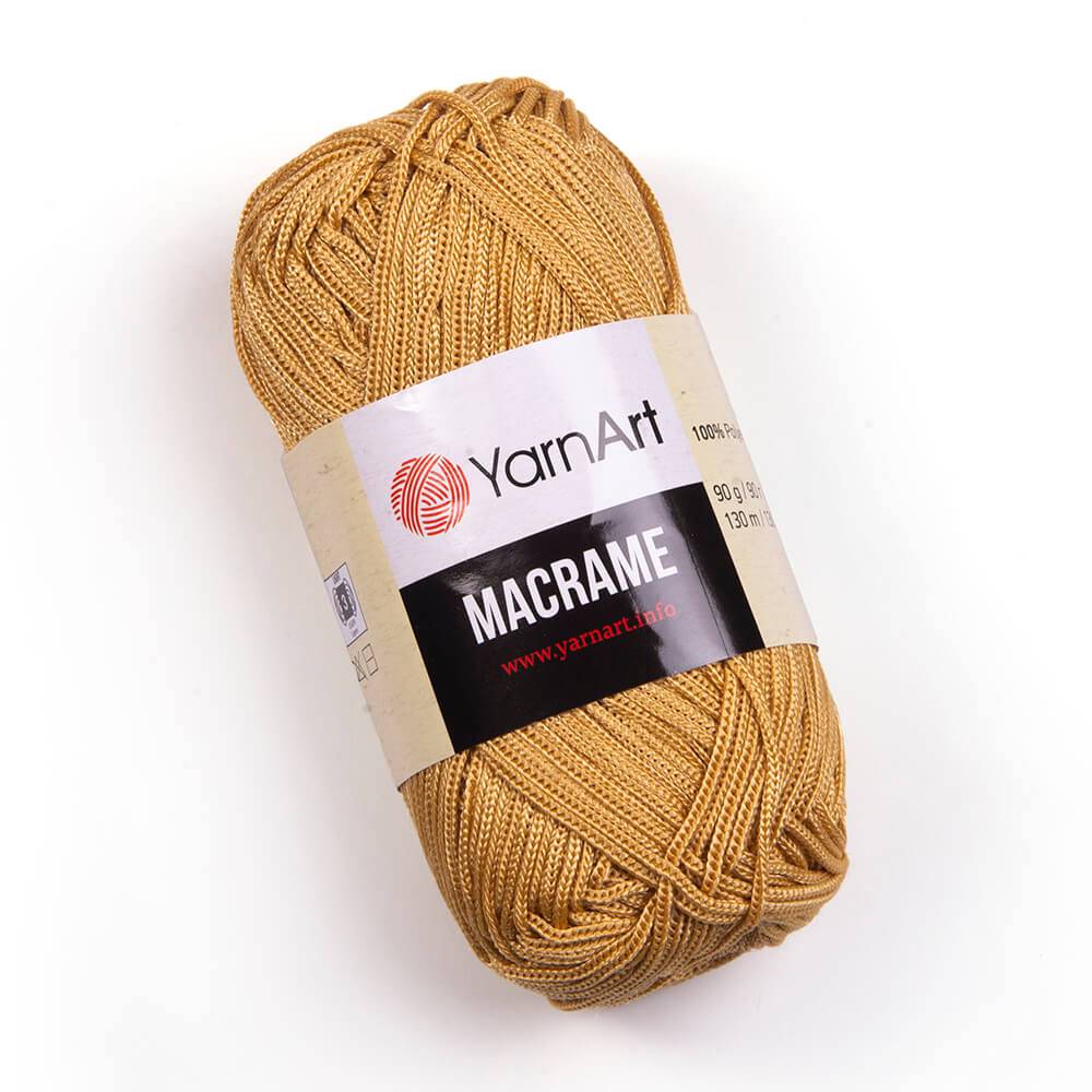 Пряжа Yarn Art MACRAME (Цвет: 155 золотой)