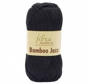 Пряжа Fibra Natura BAMBOO JAZZ (Цвет: 212 черный)